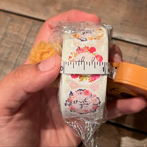 Floral Thank You Stickers - Picture 4 of 7